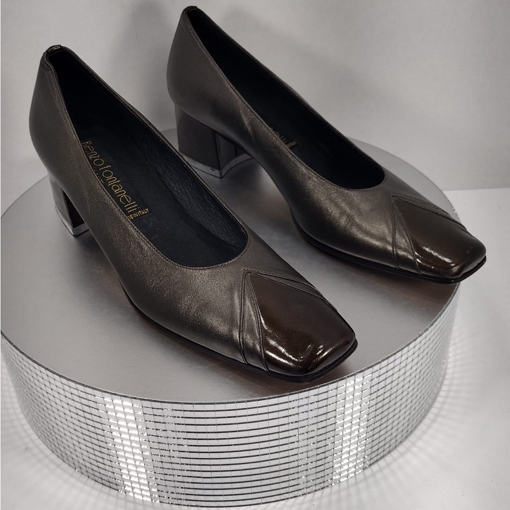 Enzo Angiolini Women's Brown leather size7.5 AAAA pre owned Exellent condition
